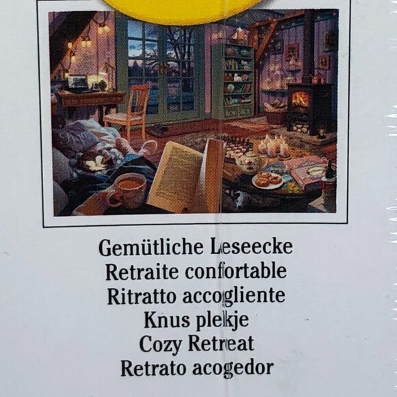 New sealed Ravensburger 500 pcs Large Format Puzzle-Cozy Retreat - Picture 10 of 13